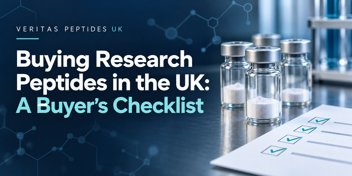 Buying Research Peptides in the UK: A Buyer's Checklist
