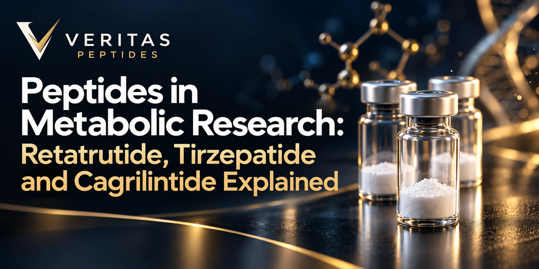 Peptides in Metabolic Research: Retatrutide, Tirzepatide and Cagrilintide Explained